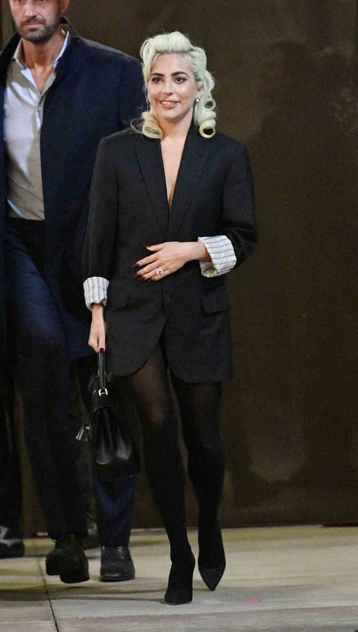 Lady Gaga Blazer Dress | POPSUGAR Fashion UK