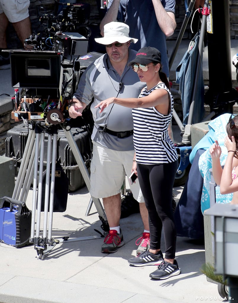 Eva Longoria on the Set of Telenovela