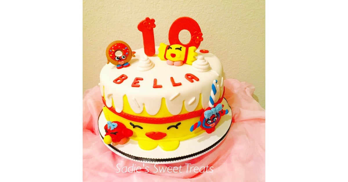 Shopkins Custom 3d Cake Decor Set 35 Everything You Need To