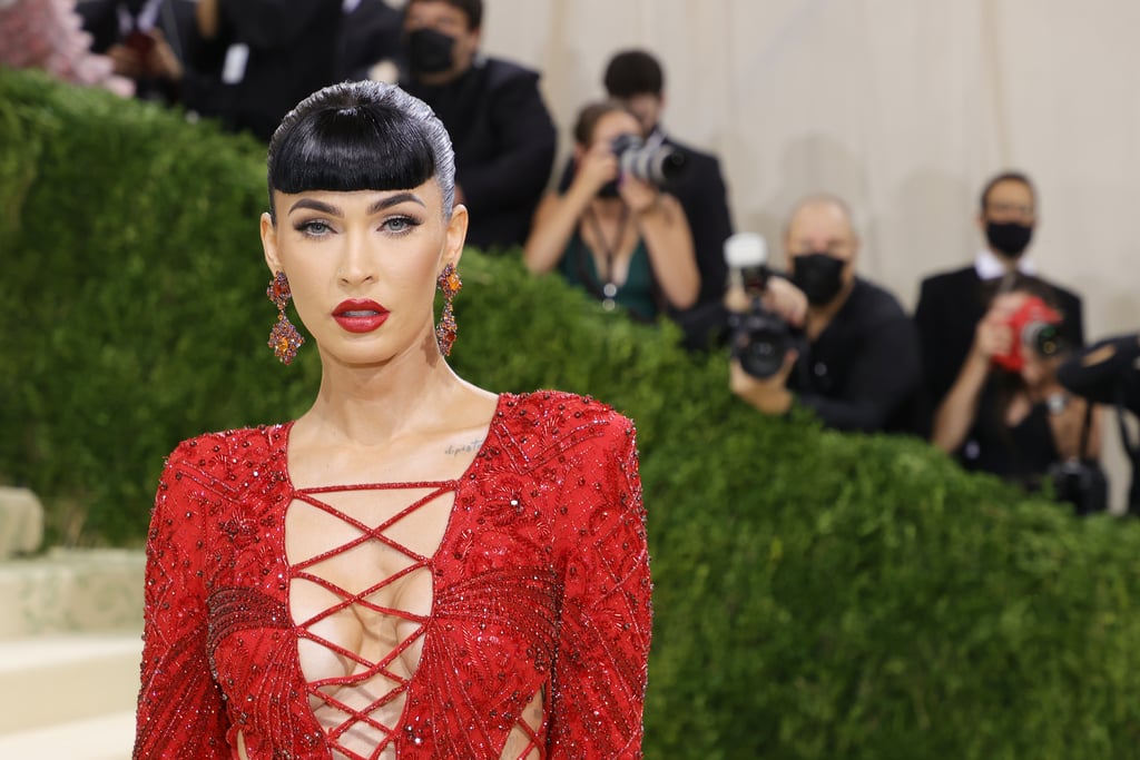 See Megan Fox's Baby Bangs at the Met Gala 2021