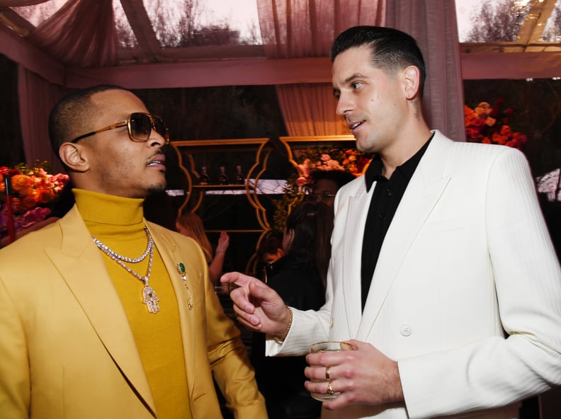 T.I. and G-Eazy at the 2020 Roc Nation Brunch in LA