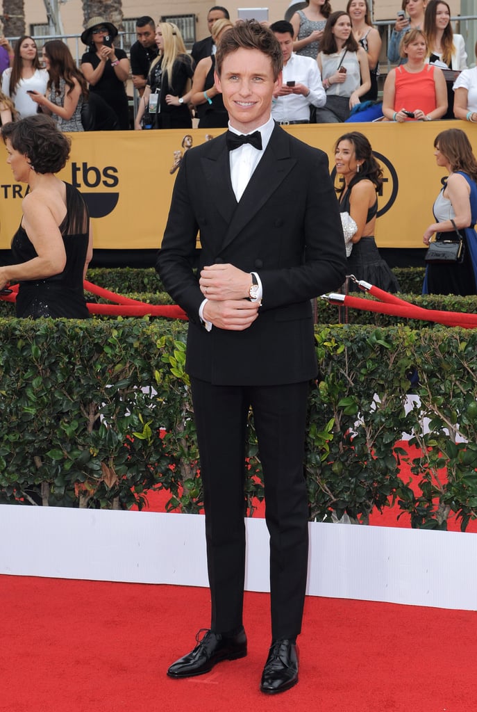 This black tux is anything but basic.