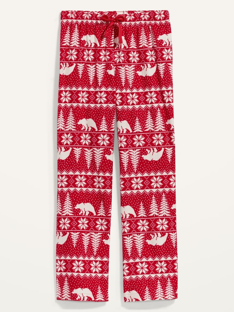 Patterned Flannel Pajama Pants