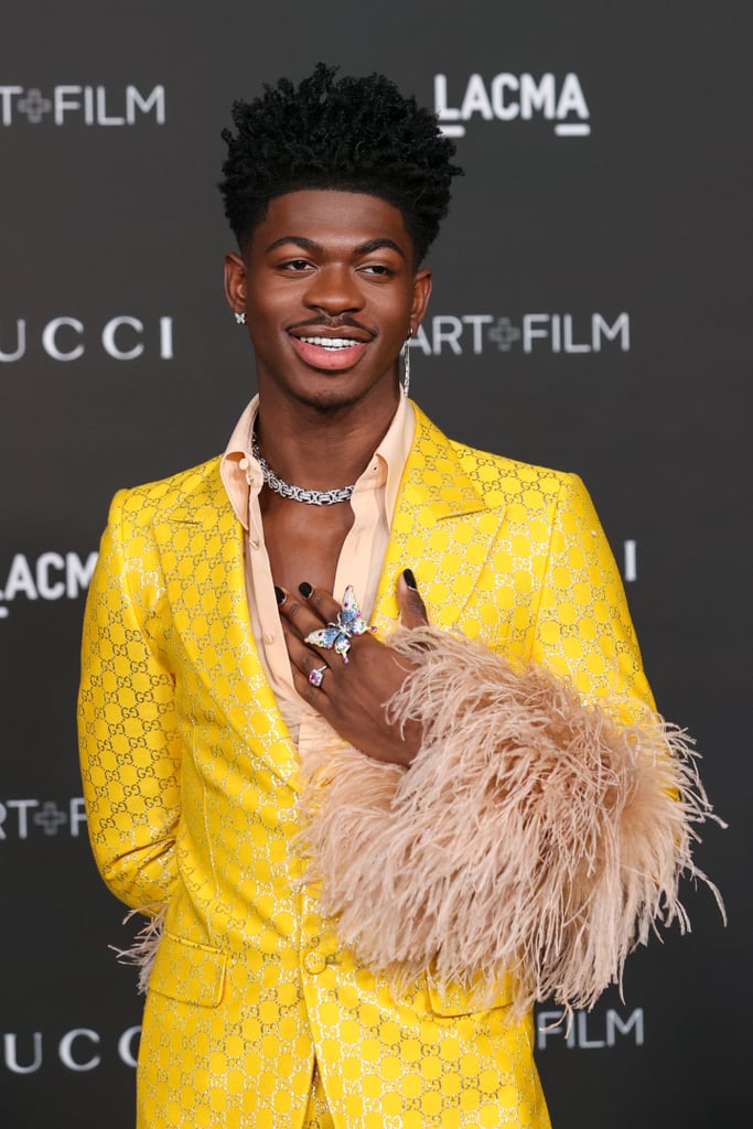 Lil Nas X's Yellow Suit at the LACMA Art + Film Gala