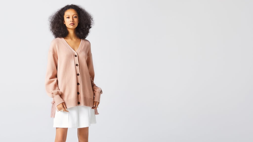 Adeam x Naomi Osaka Mauve Osaka Cardigan