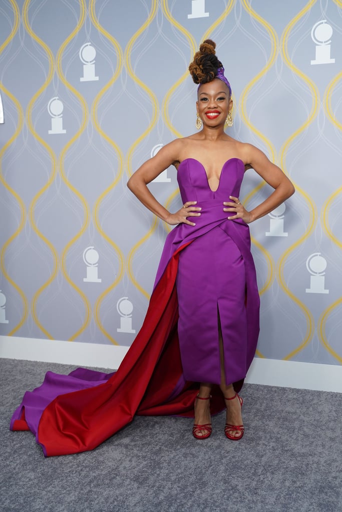 Camille A. Brown in Carolina Herrera at The 75th Annual Tony Awards