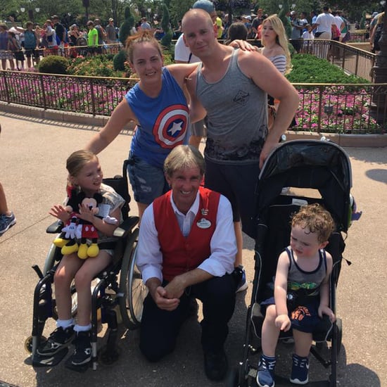Disney Employee's Surprise For Little Girl in a Wheel Chair