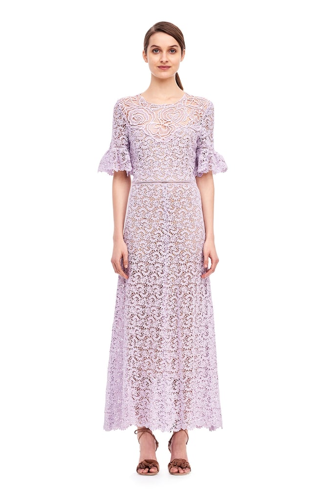 Rebecca Taylor Eliza Lace Midi Dress