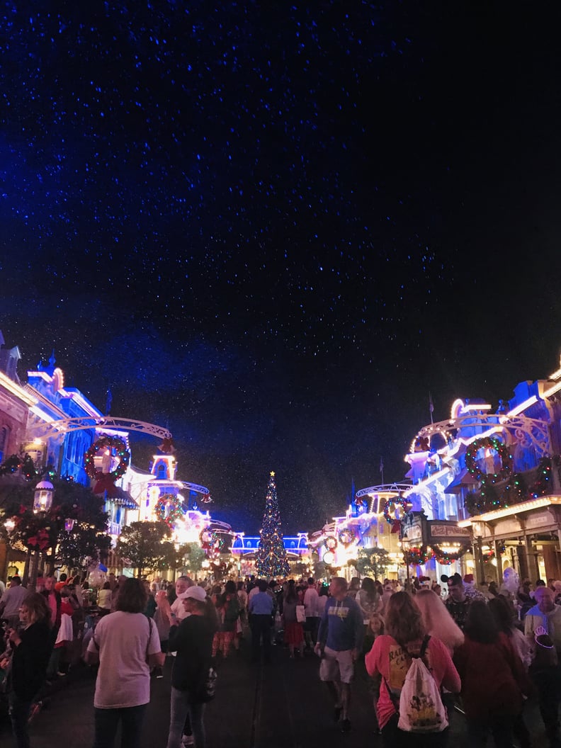 Walk Amongst the Snow Flurries on Main Street, U.S.A.