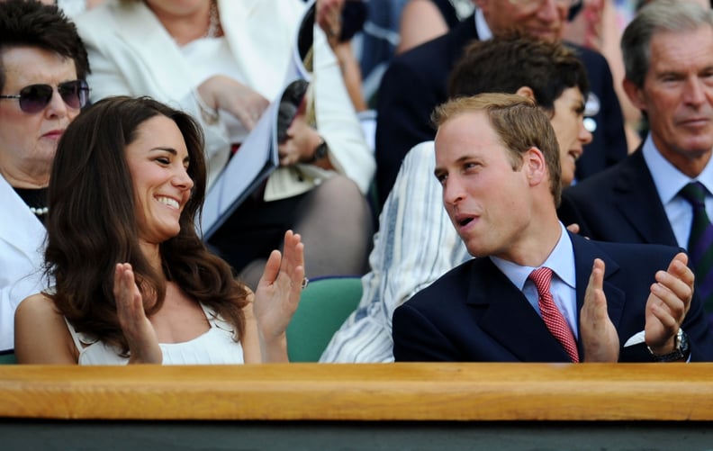 Kate and Will at Wimbledon 2011