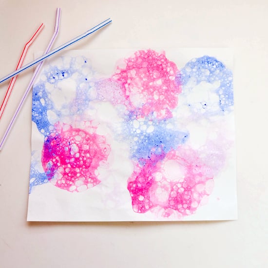 Bubble Paint Craft For Kids Popsugar Family