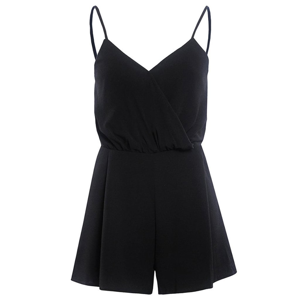 Nicesee Black Romper