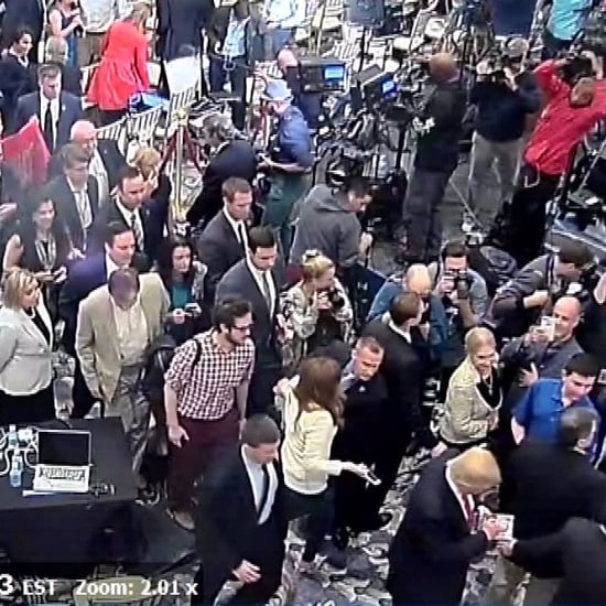 Video of Trump's Campaign Manager Grabbing Reporter