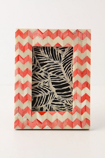 Anthropologie Chevron Frame