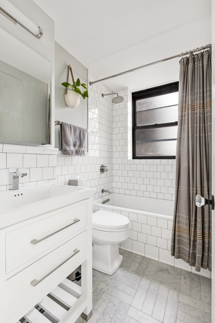 Sleek and White Small Bathroom Design Ideas POPSUGAR Home Photo 10