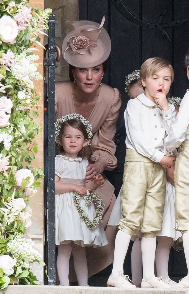 Page Boy Posing at Pippa Middleton's Wedding 2017