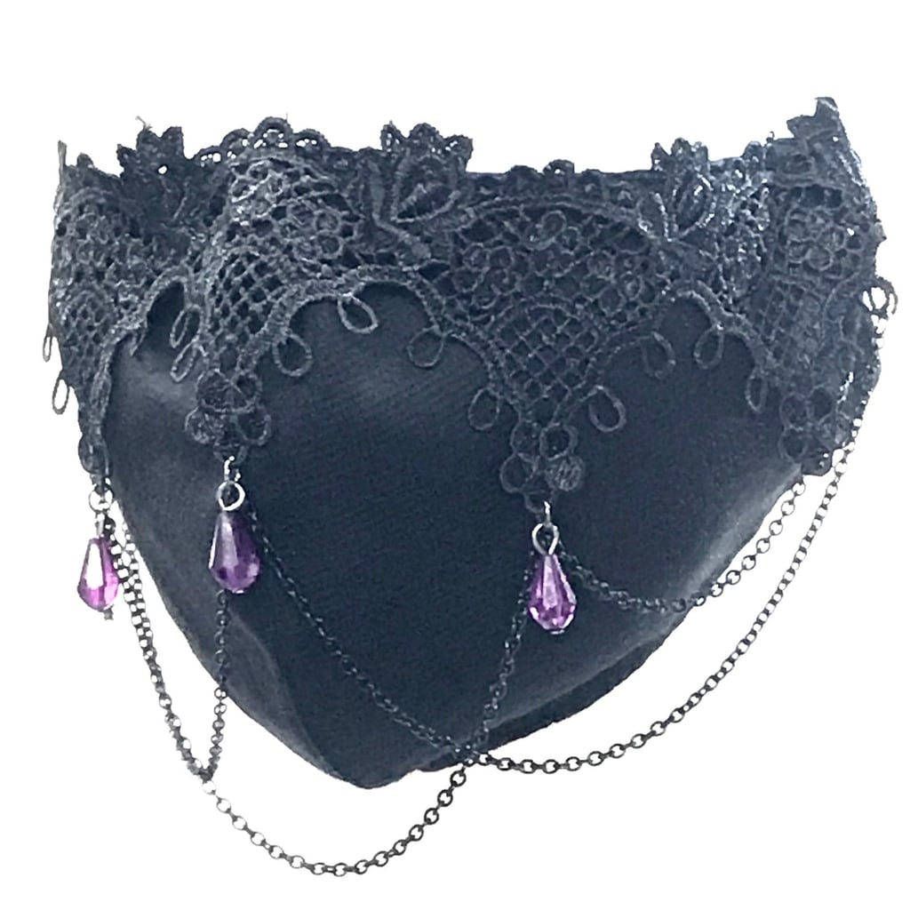 Gothic Lace Victorian Masquerade Mask