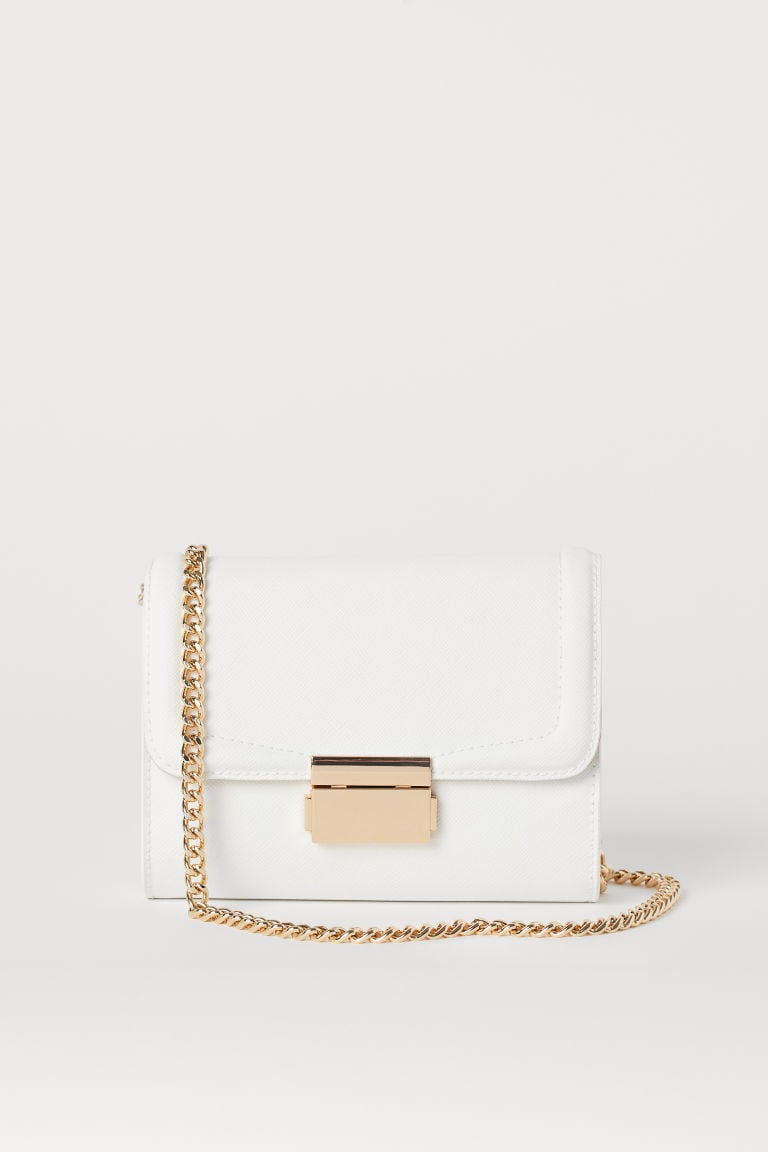 H&M Small White Shoulder Bag  Keep Your Hands Free This Spring