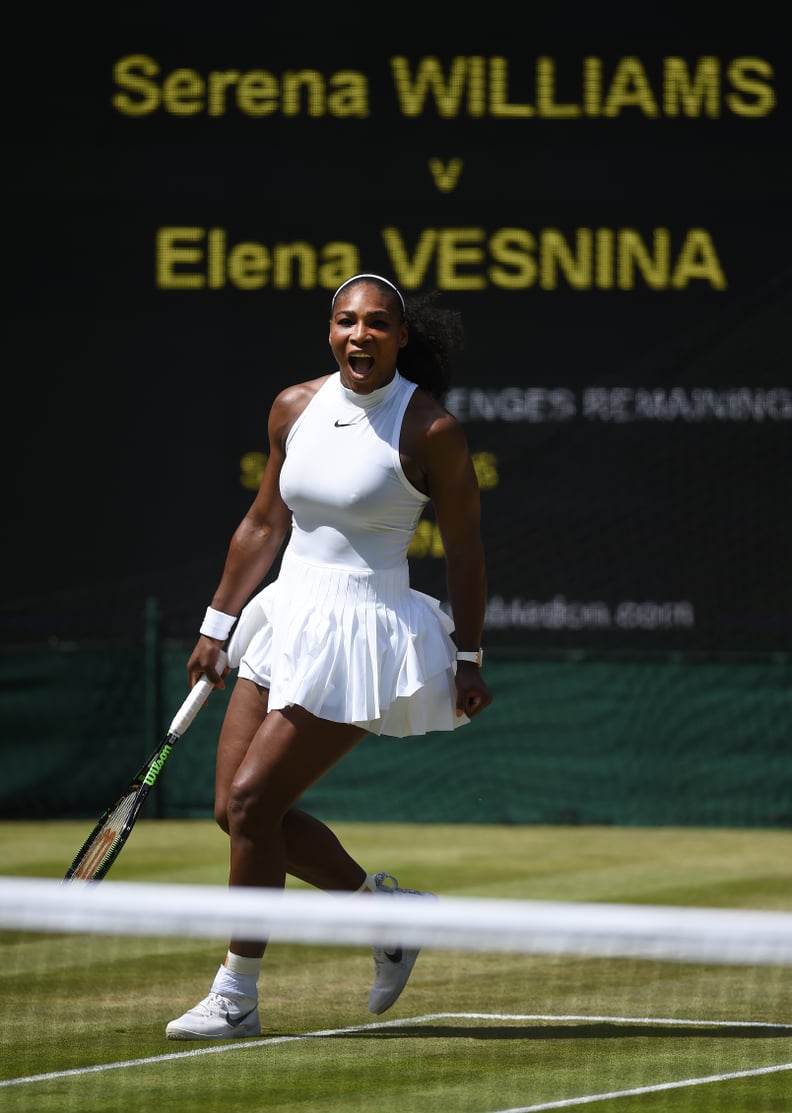 Serena Williams Looked Like an Angel During the 2016 Wimbledon Championships