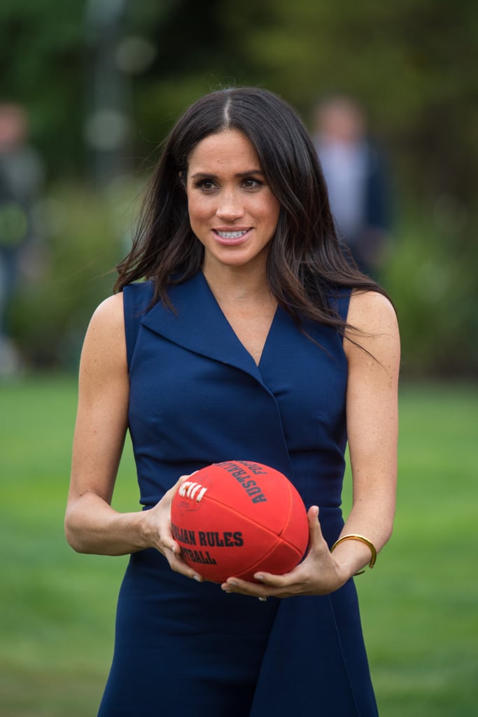 Meghan Markle Playing Sports Pictures