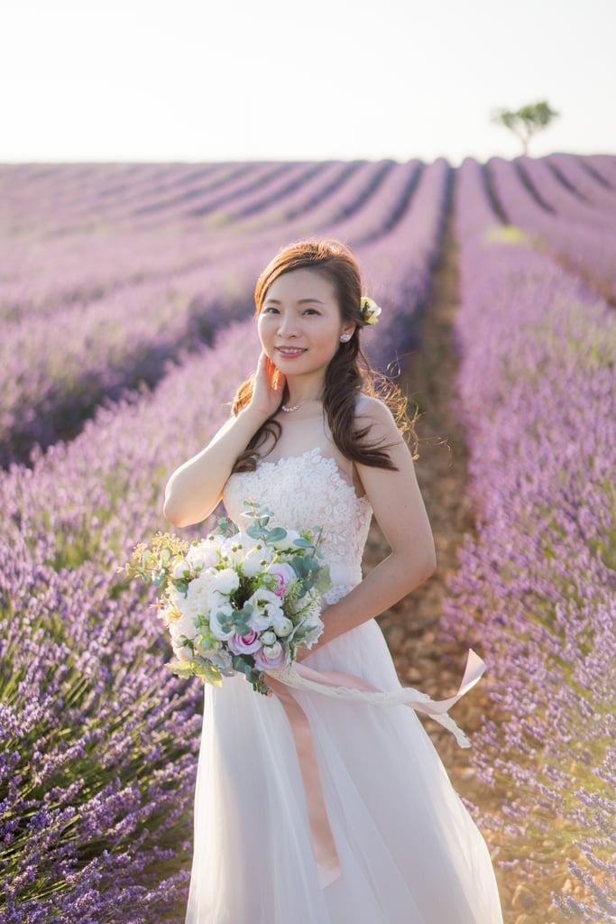 Engagement Shoot in Lavender Fields of Provence, France