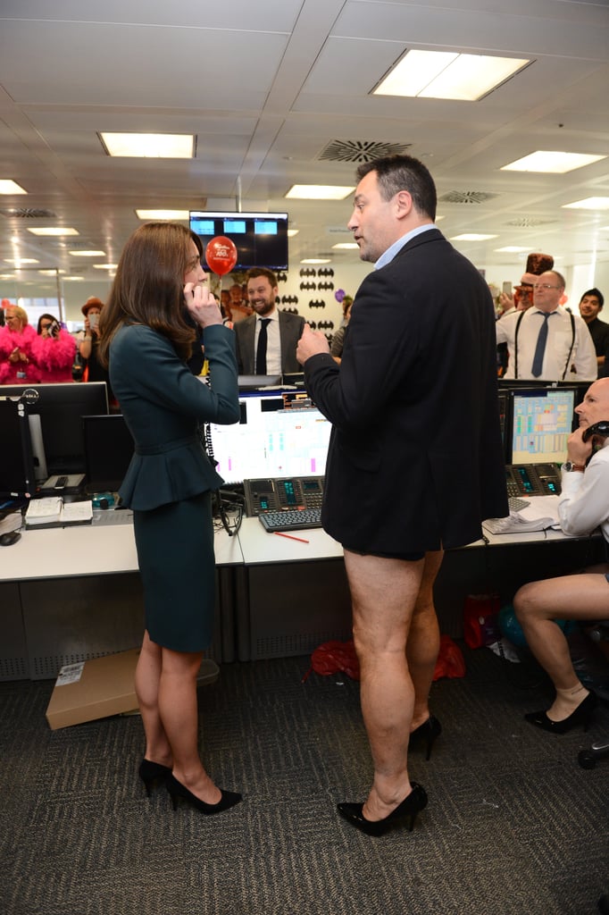 When Kate Casually Chatted With a Man With No Pants On