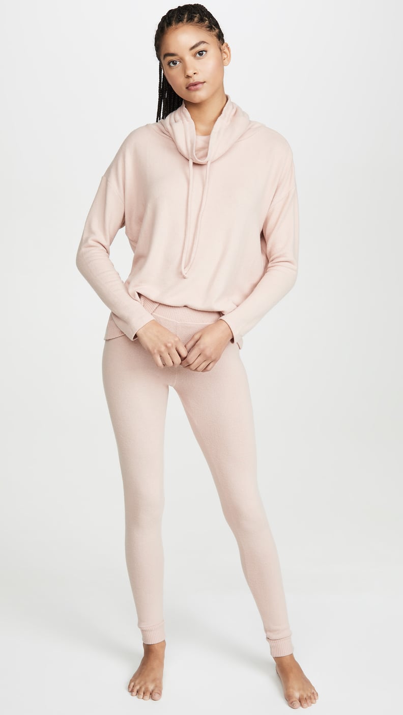 Eberjey Cascade Turtleneck and Cozy Leggings