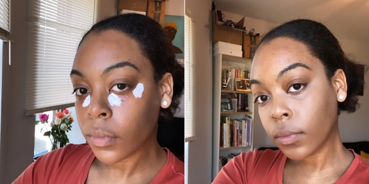 mac foundation before and after