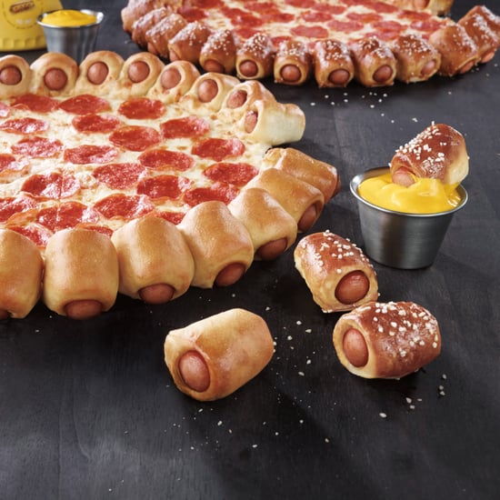 Pizza Hut Hot Dog Bites Pizza