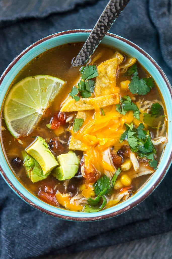 Chipotle Chicken Tortilla Soup