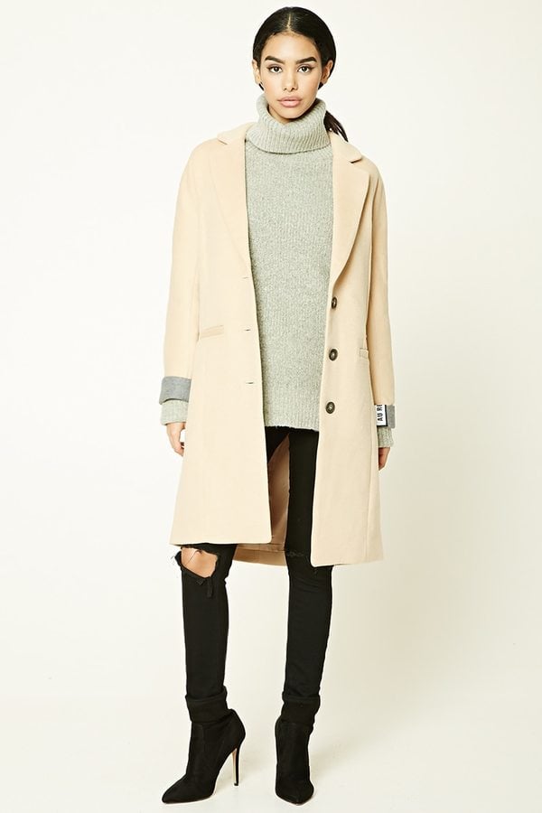 Forever 21 Au Revoir Longline Coat