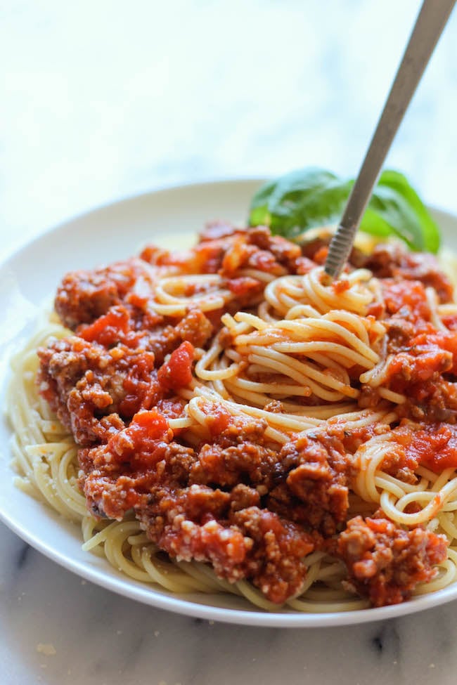 Slow Cooker Spaghetti Sauce