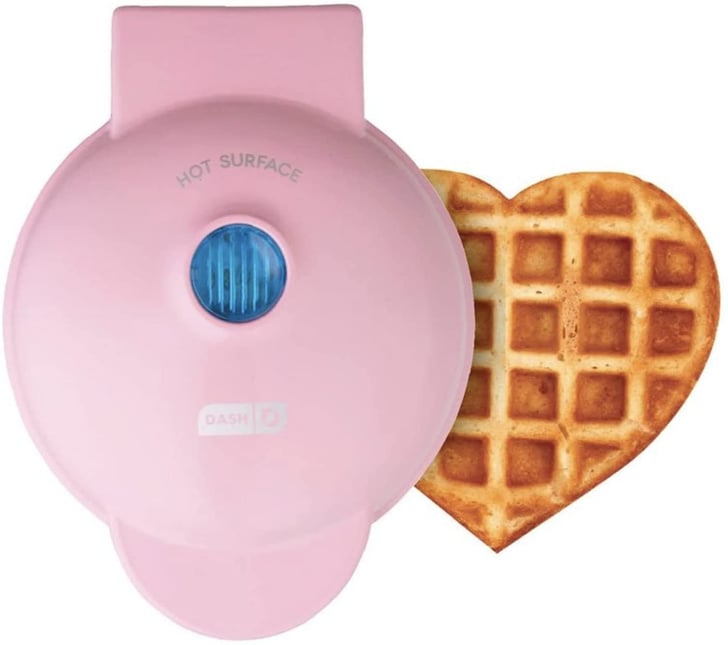 Nostalgia MyMini Heart Waffle Maker 10 Dorm Room Cooking Essentials
