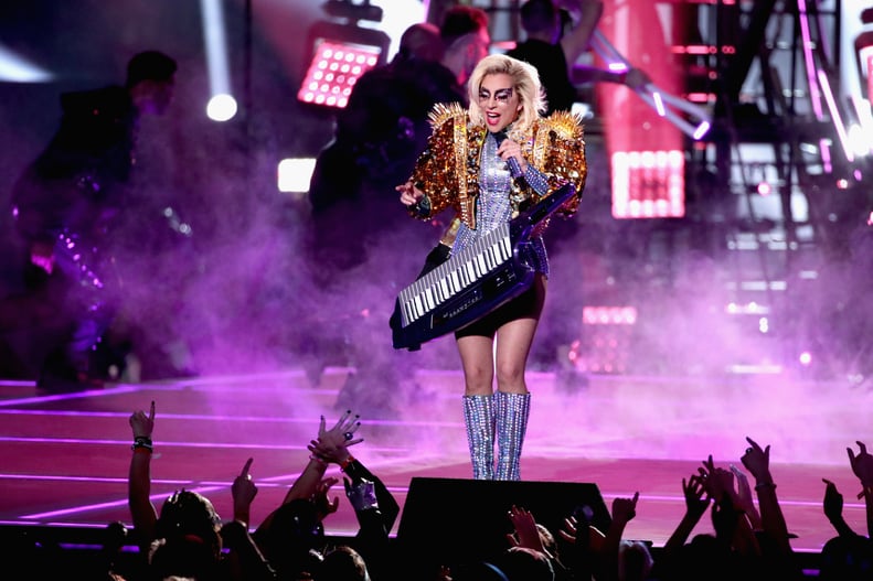 Lady Gaga Super Bowl Outfits 2017 | POPSUGAR Fashion