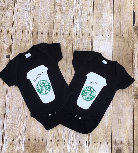 Starbucks best sale baby onesie