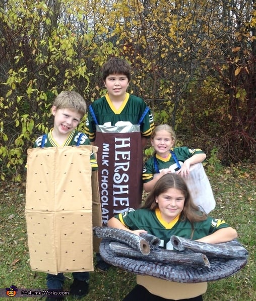 S'mores Matching Sibling Costumes For Kids Halloween POPSUGAR