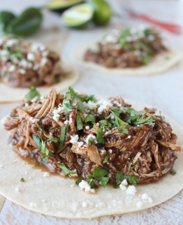 Chicken Mole Tacos