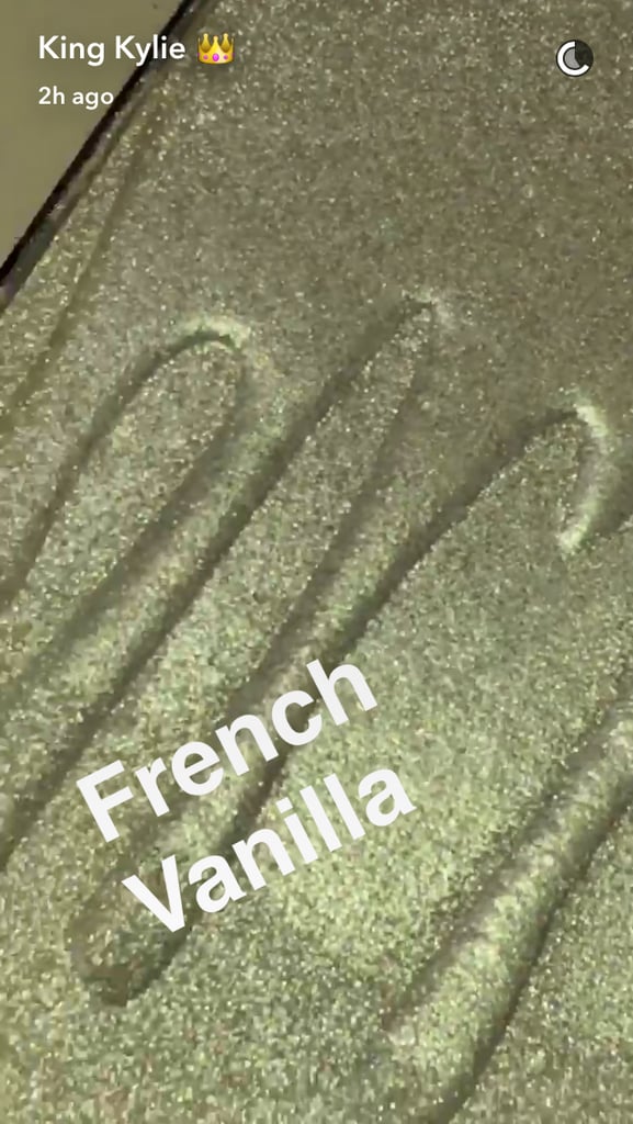 Peek at French Vanilla!