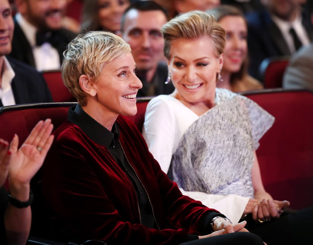 Cute Portia de Rossi and Ellen DeGeneres Pictures