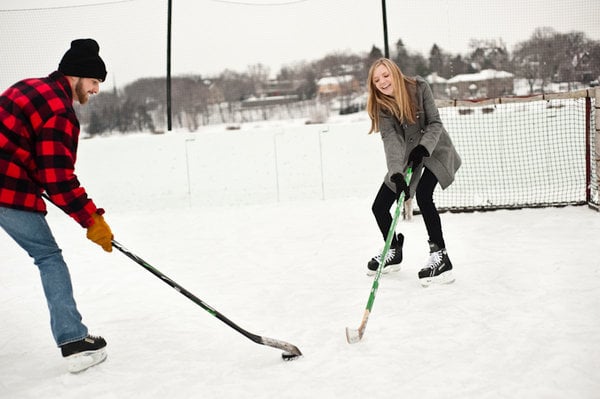 Hockey Engagement Shoot