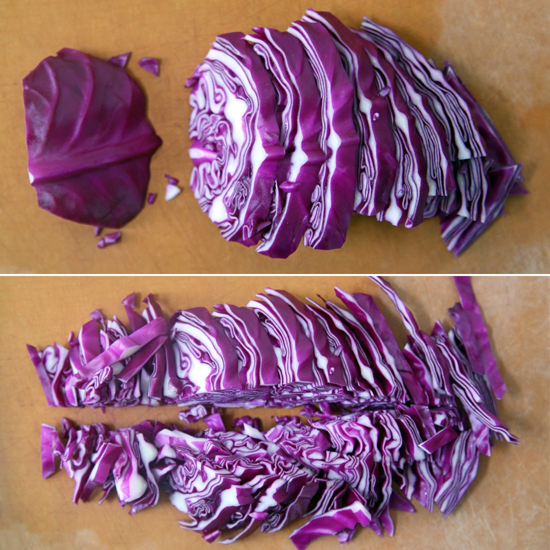 Shredding Cabbage