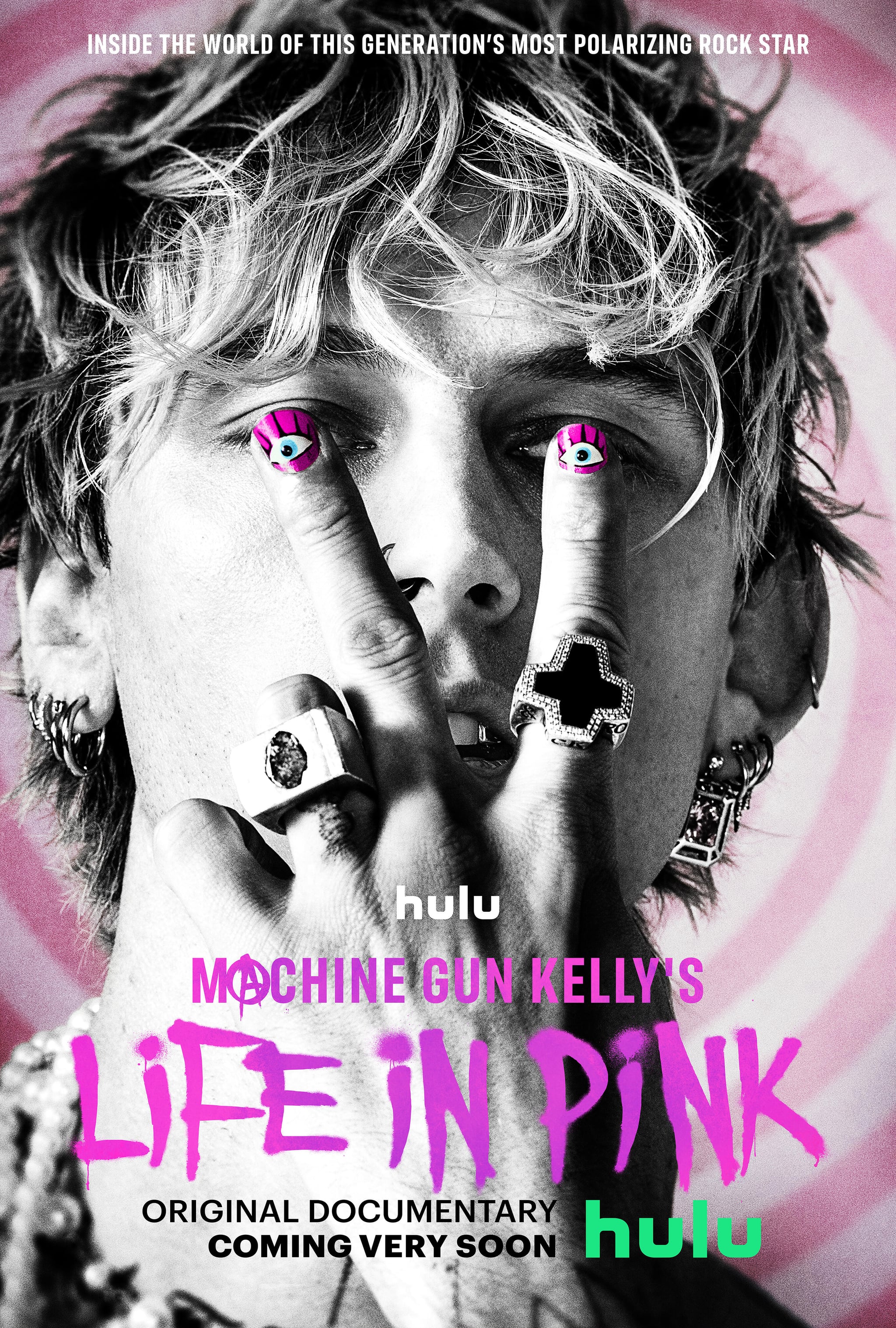 Machine Gun Kelly's Life in Pink -- Machine Gun Kelly's Life In Pink is an in-depth look at the dramatic highs and lows of an artist chasing music's top spot while tackling noise from the outside world, stardom, fatherhood and more. From creating his platinum-selling, Billboard No. 1 album 