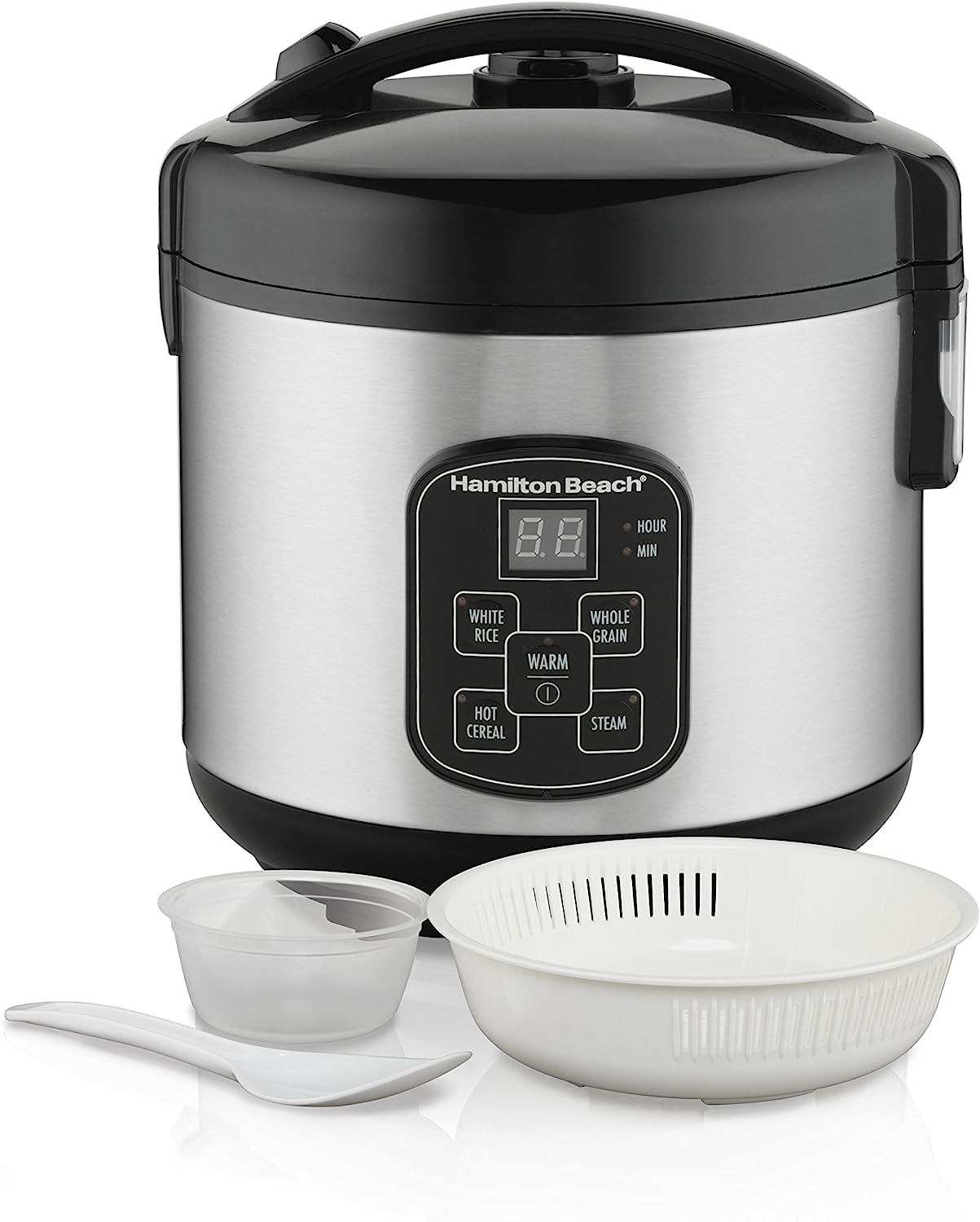 BLACK DECKER 6-Cup(cooked) Electric Rice Cooker Food Steamer w/ Steaming  Basket