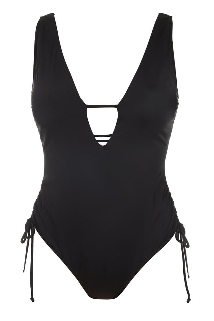 Swimsuits For All AList Plunge Swimsuit Ashley Graham New Swimsuits