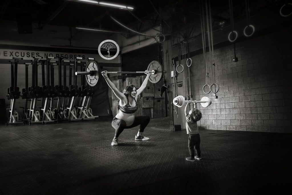 Mom's CrossFit Maternity Photos