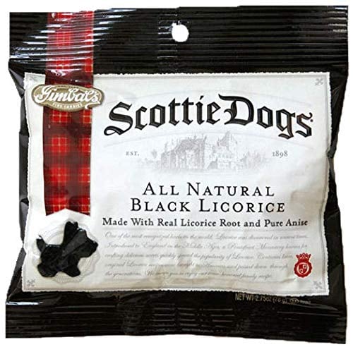 Gimbal's Scottie Dogs Black Licorice