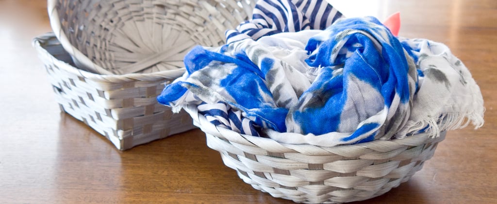 Spray-Painted Baskets