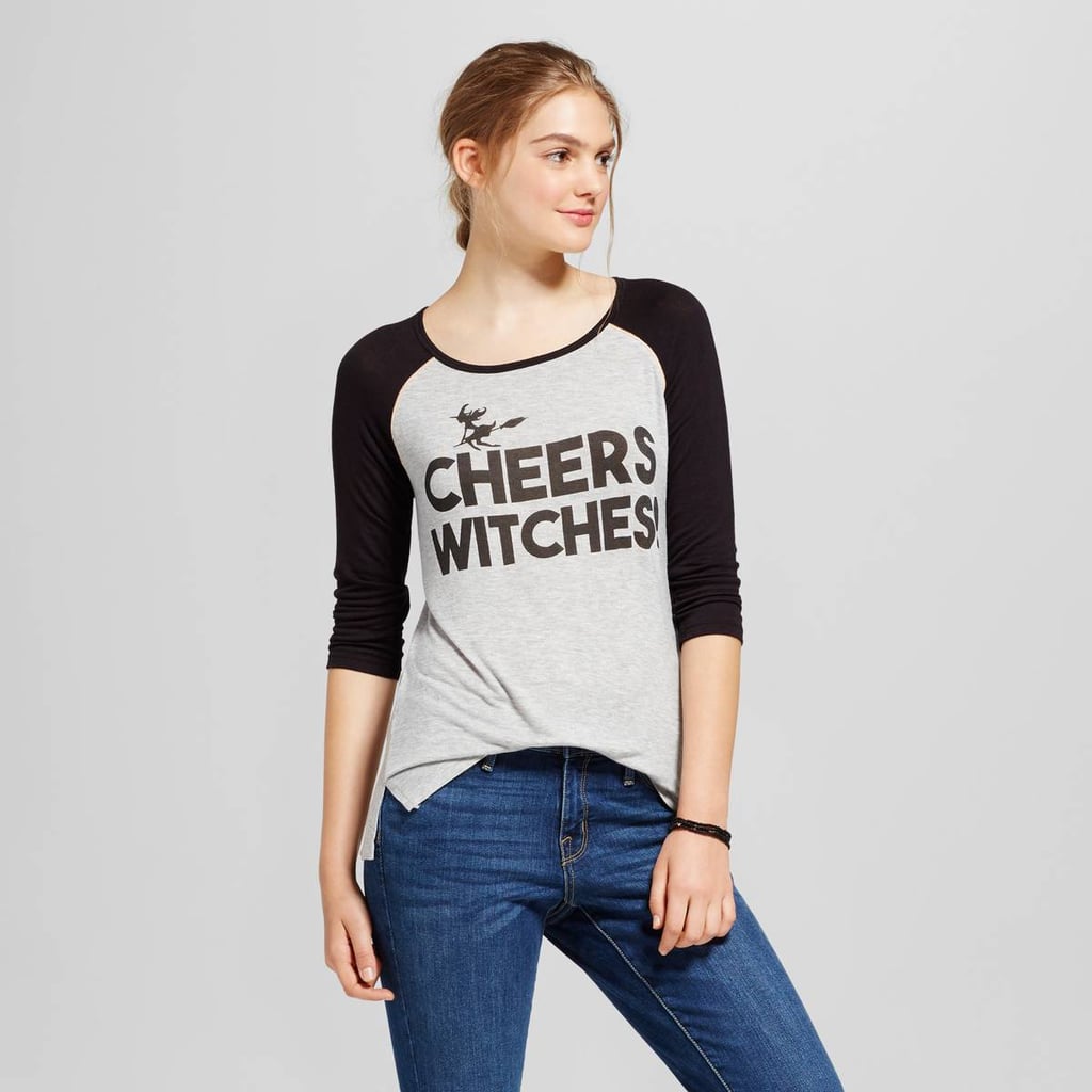 Zoe+Liv Cheers Witches Graphic Raglan