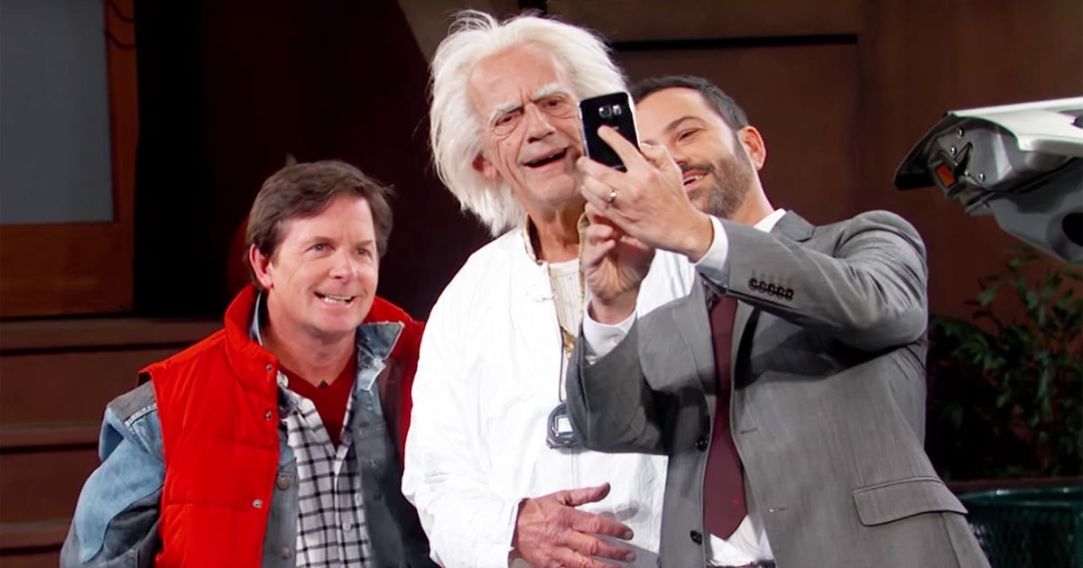 marty mcfly jimmy kimmel