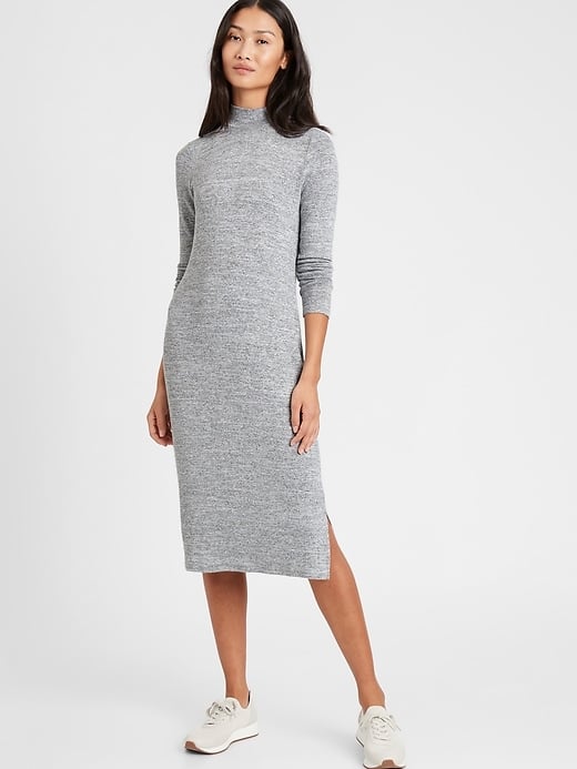 Banana Republic Luxespun Mock-Neck Dress